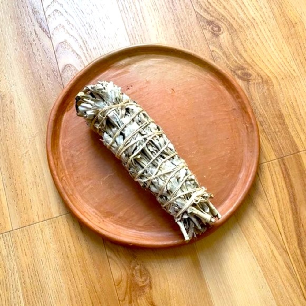 CLAY TRAY PLATE PERFECT FOR BURNING SAGE or DECOR